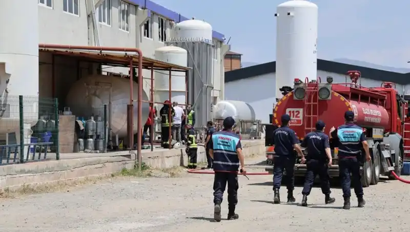 Elazığ'da Gaz Dolum Tesisinde Şok Patlama: Olayın Detayları Ortaya Çıktı