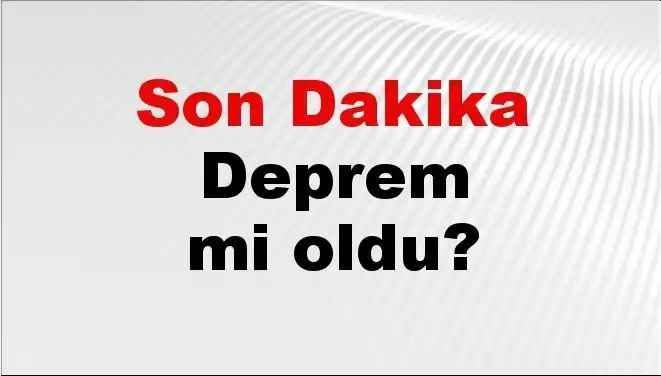 Muğla'da Şiddetli Deprem! Son Gelişmeler ve Ayrıntılar Burada
