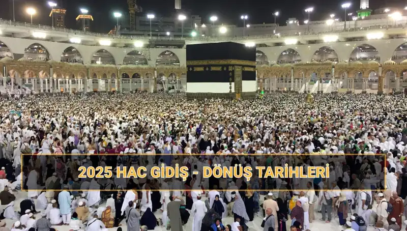 2025 Hac Tarihleri: Hac Fiyatları ve Gidiş-Dönüş Detayları