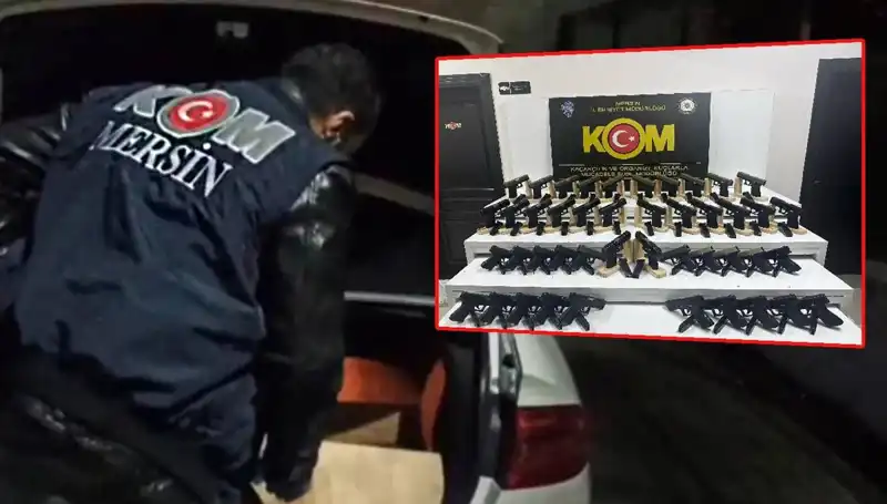 Mersin'de Şaşkınlık Yaratan Silah Deposu Operasyonu: Otomobil Yerine İnfilak Edici Alte Meraklar!