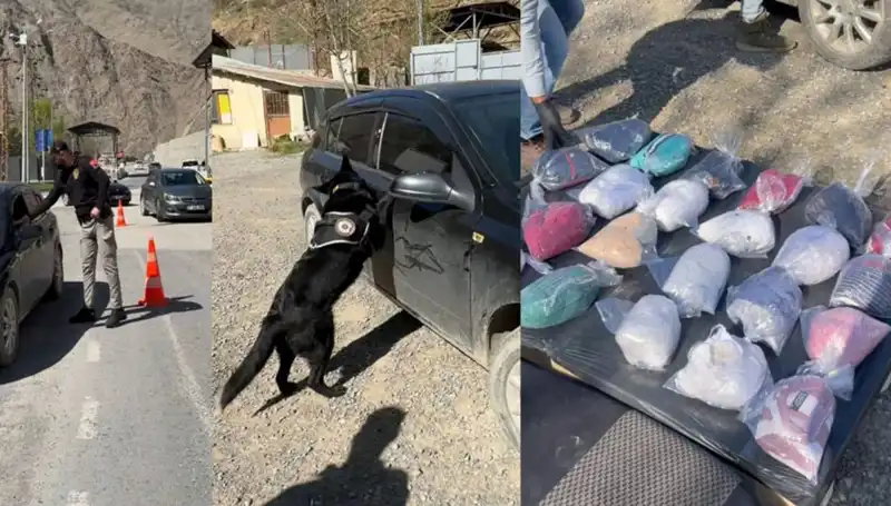 Uyuşturucu İle Yakalanan Şüpheli Araçta Gizli Kalanlar Ortaya Çıktı