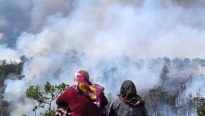 Bursa'da Söndürülen Yangınlar, Hava Kirliliğini 1 Ay Daha Etkileyecek