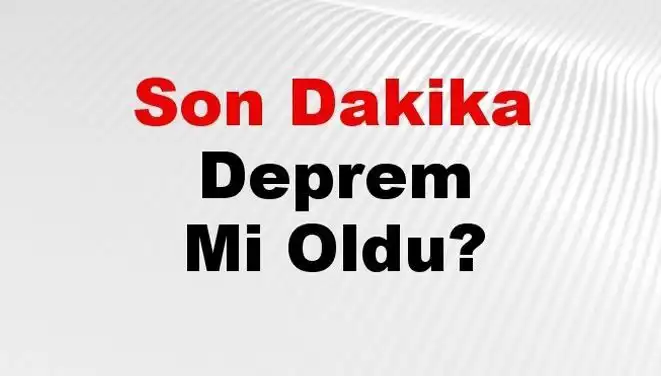 Bursa'da Şiddetli Deprem: İlk Bilgiler ve Son Gelişmeler