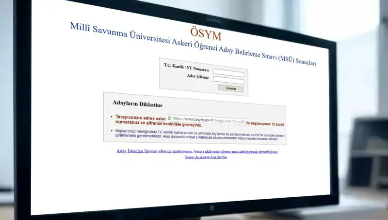 2025 MSÜ Sınav Sonuçları Açıklandı mı? ÖSYM'den Beklenen Tarih Geliyor!