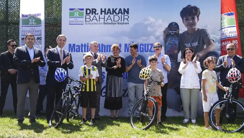 Bahçelievler'de Gençler İçin Yeni Bir Rüya: Mattia Ahmet Minguzzi Skate Parkı Açıldı!