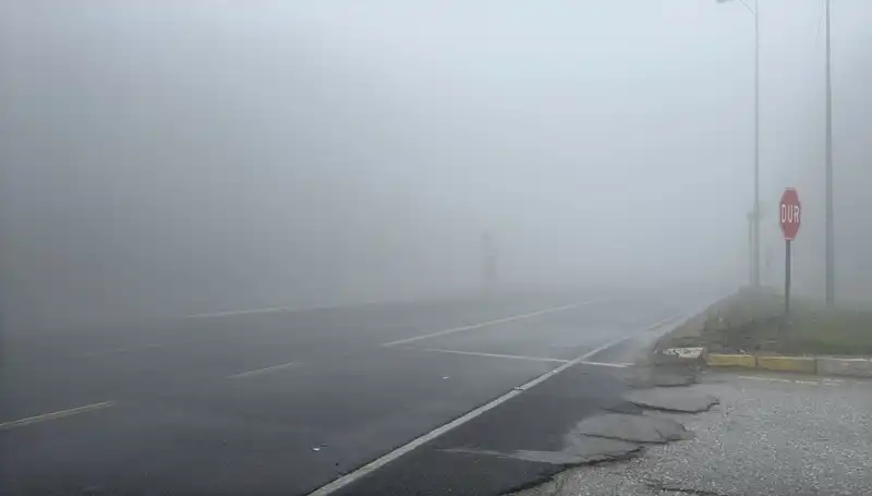Bolu Dağı'nda Yoğun Sis Ulaşımı Zorlaştırıyor: Sürücüler Dikkat!